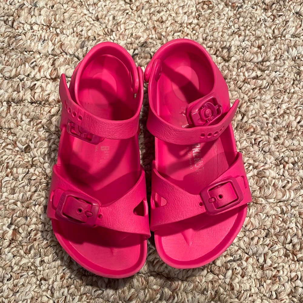 Toddler Girls Pink Birkenstock Sandals